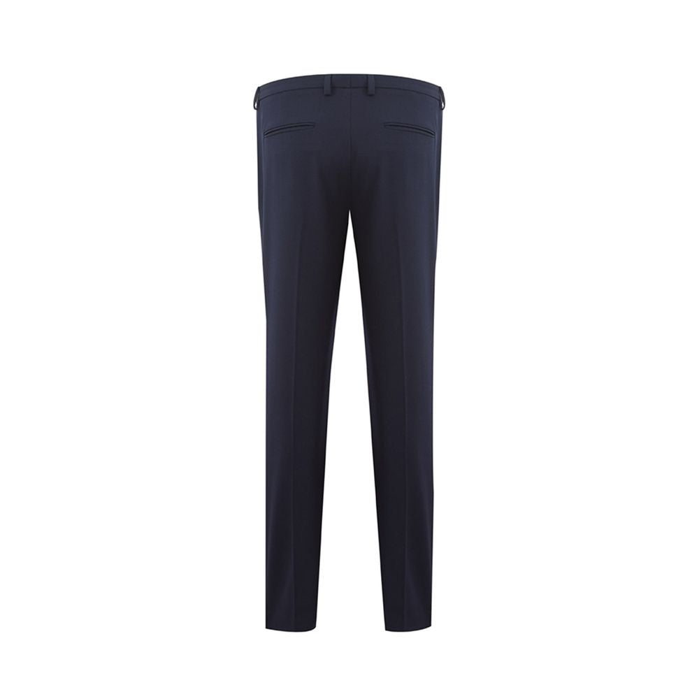 Lardini Blue Wool Dress Pants | Regal Royce
