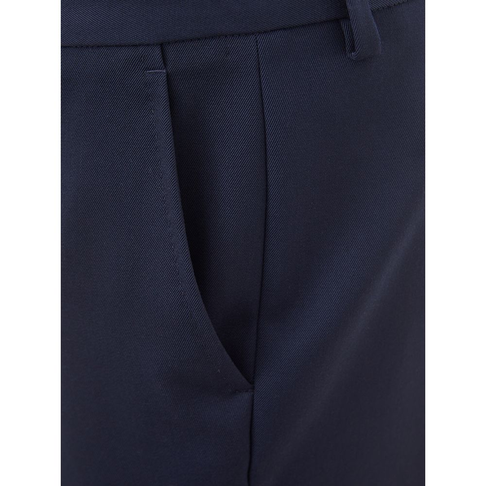 Lardini Blue Wool Dress Pants | Regal Royce