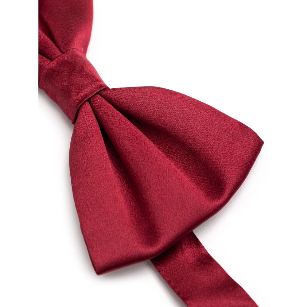 Dolce & Gabbana Red Silk Bowtie | Regal Royce