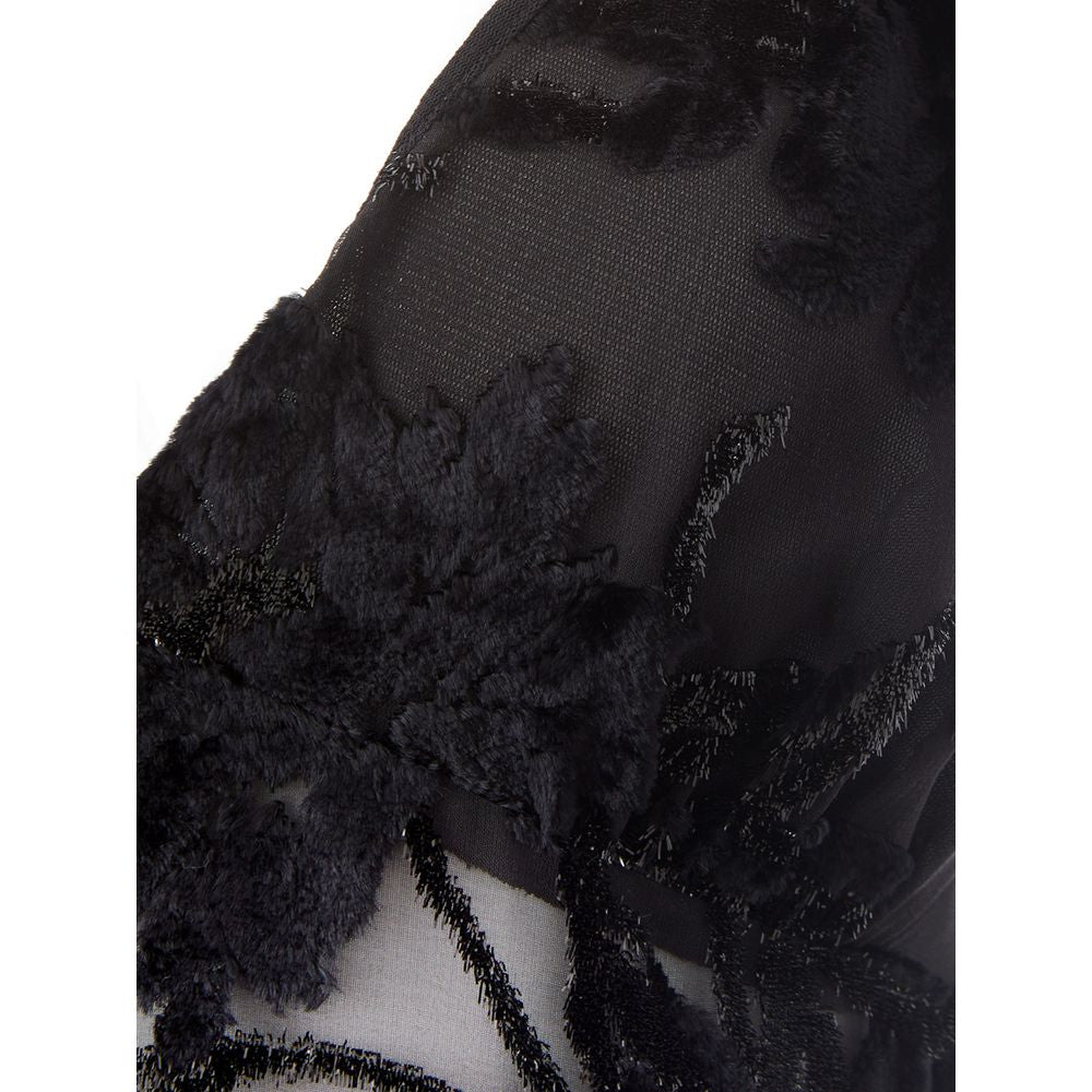 Lardini Black Viscose Cocktail Dress | Regal Royce