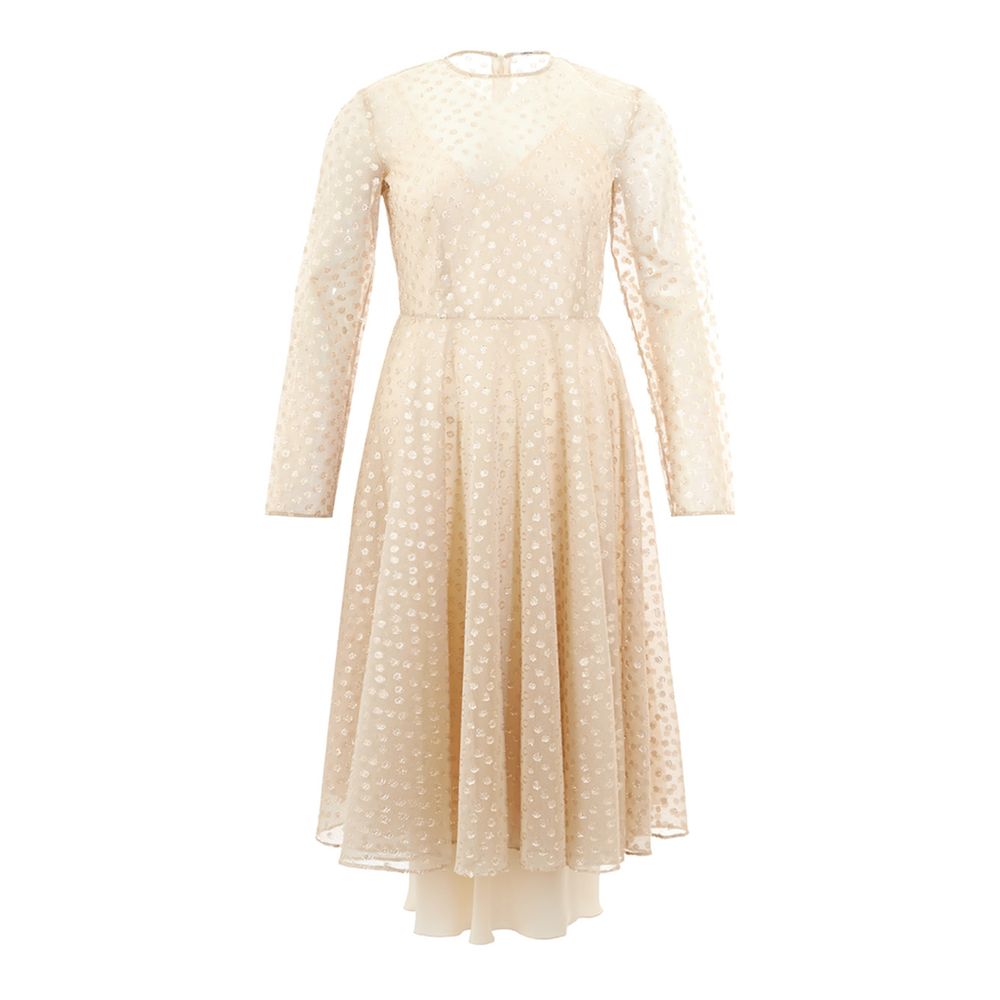 Lardini Beige Cotton Cocktail Dress | Regal Royce