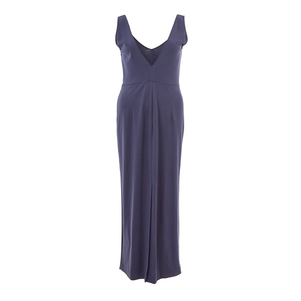 Lardini Blue Viscose Casual Dress | Regal Royce