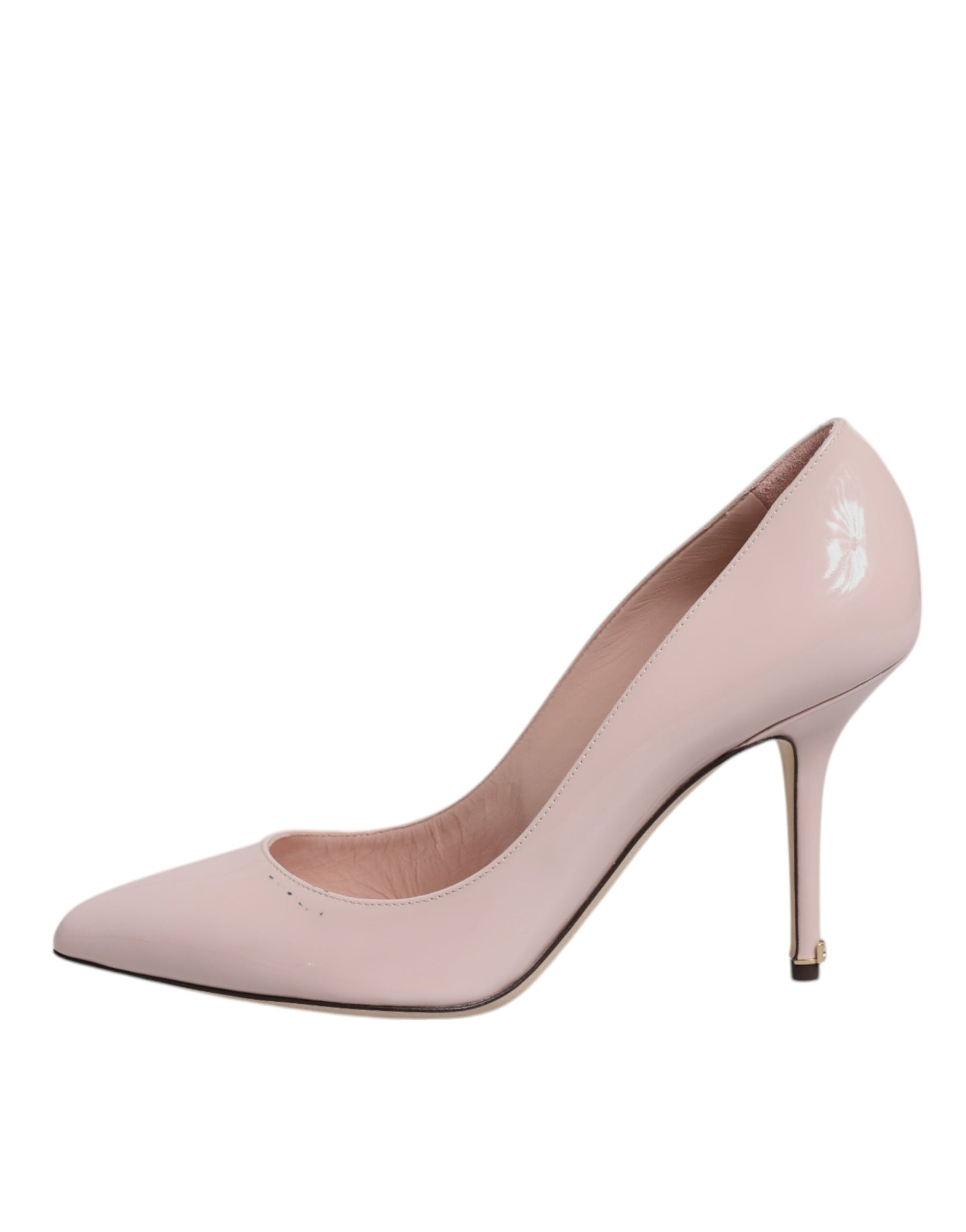 Dolce & Gabbana Pink Patent Leather Stiletto Heel Pumps Shoes | Regal Royce