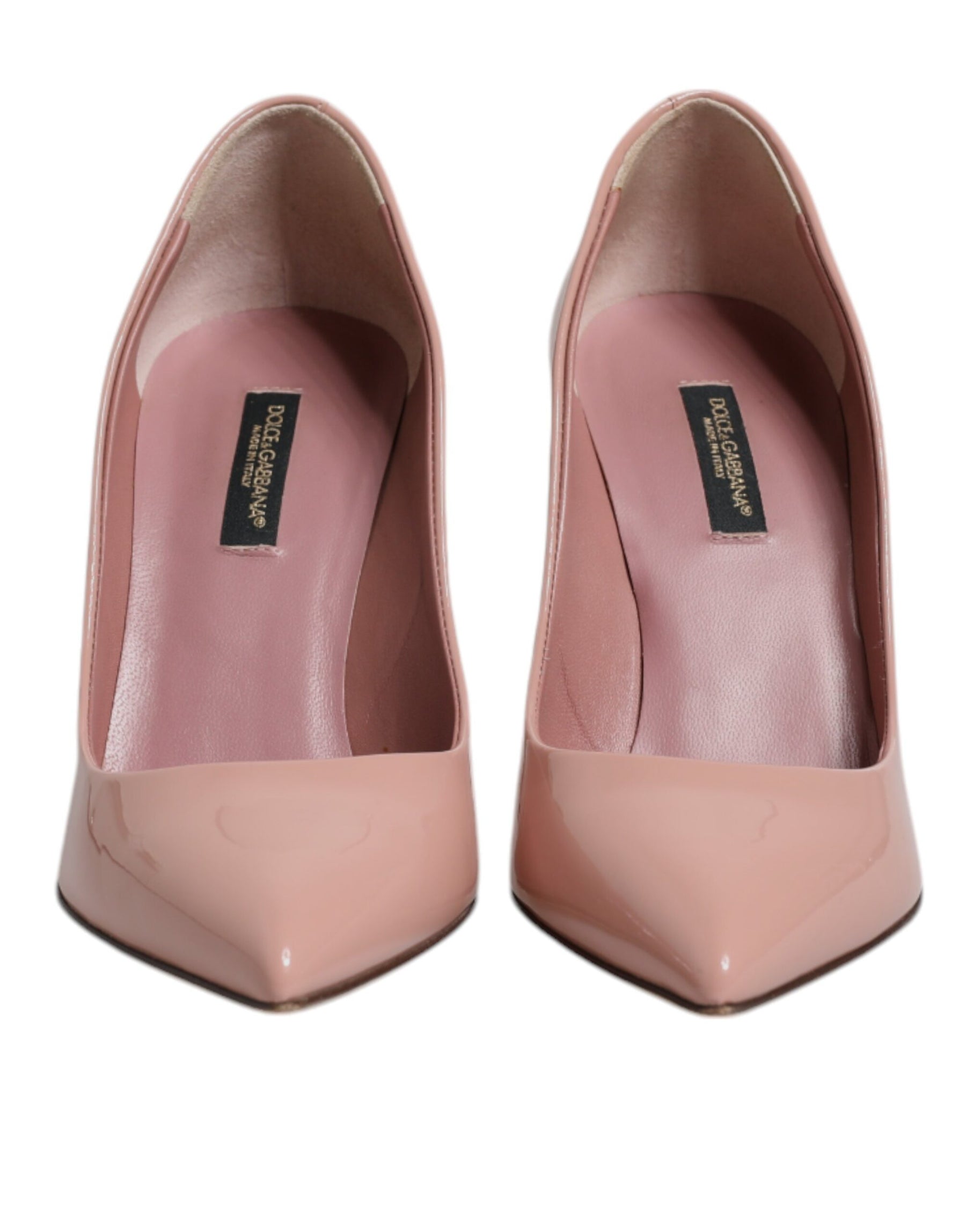 Dolce & Gabbana Pink Patent Leather Stiletto Heel Pumps Shoes | Regal Royce