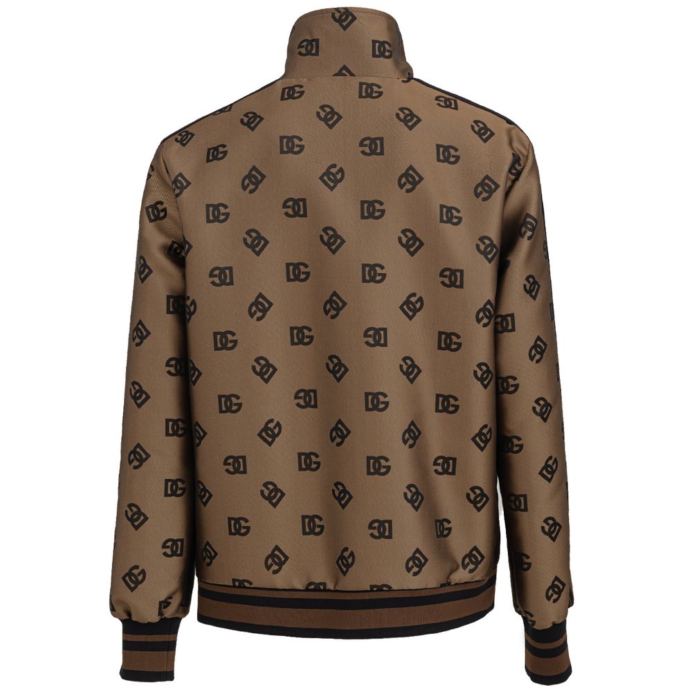 Dolce & Gabbana Bronze Polyester Shell Jacket | Regal Royce