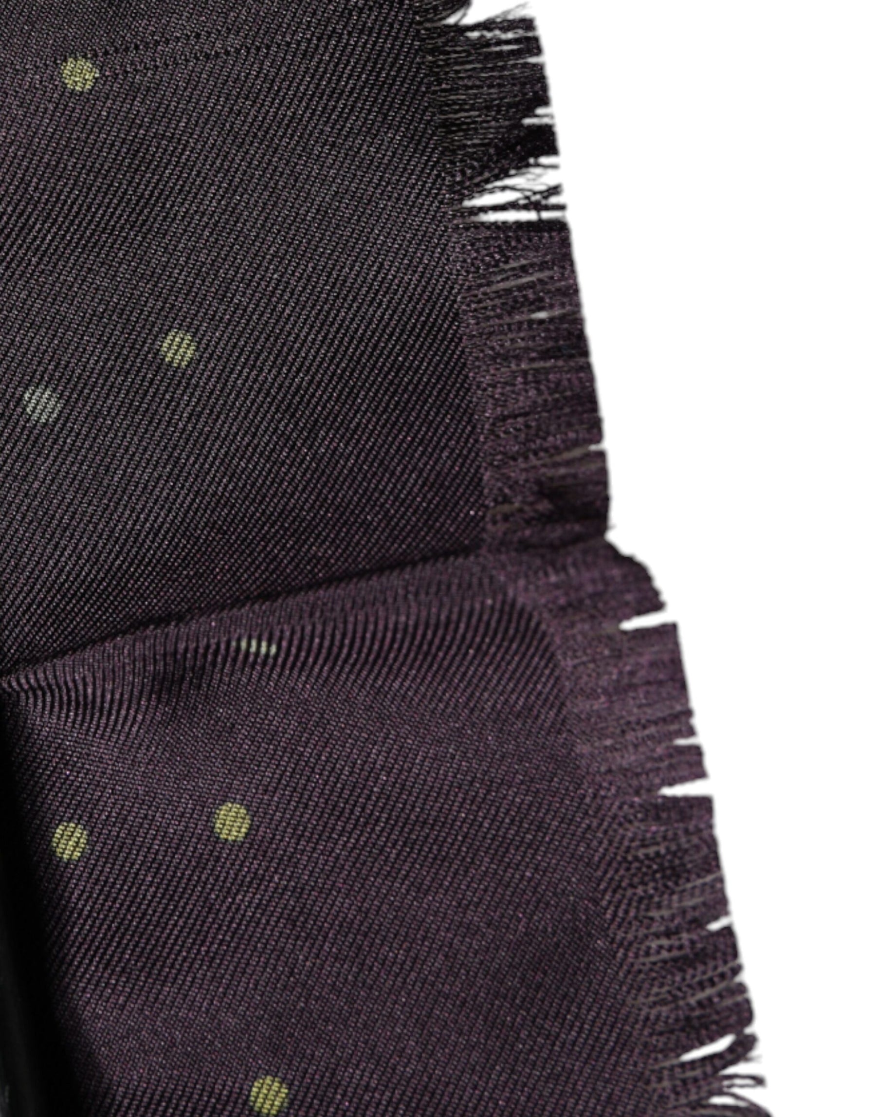 Dolce & Gabbana Purple Fantasy Silk Neck Wrap Shawl Scarf | Regal Royce