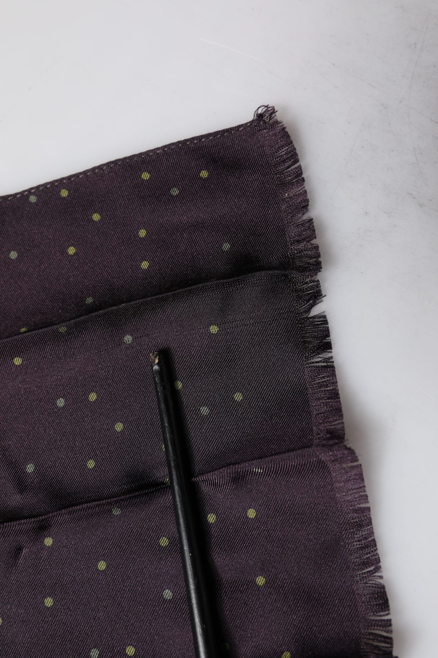 Dolce & Gabbana Purple Fantasy Silk Neck Wrap Shawl Scarf | Regal Royce