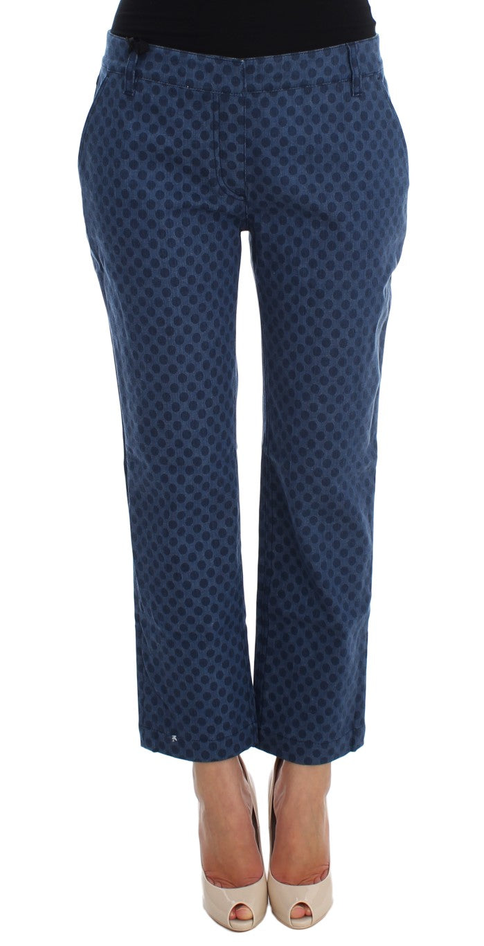 Dolce & Gabbana Polka Dotted Stretch Capri Jeans | Regal Royce
