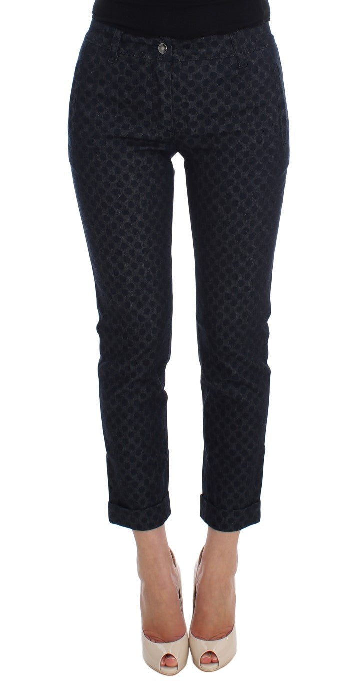 Dolce & Gabbana Polka Dotted Slim Capris Jeans | Regal Royce