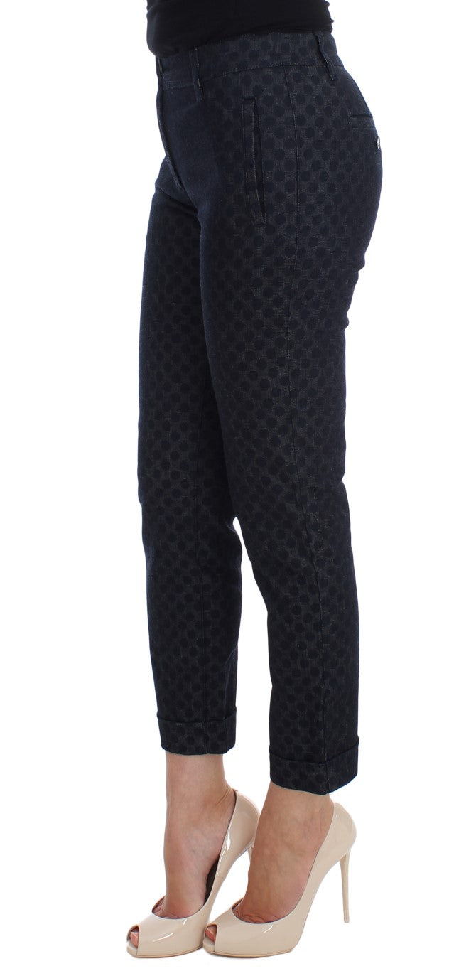 Dolce & Gabbana Polka Dotted Slim Capris Jeans | Regal Royce