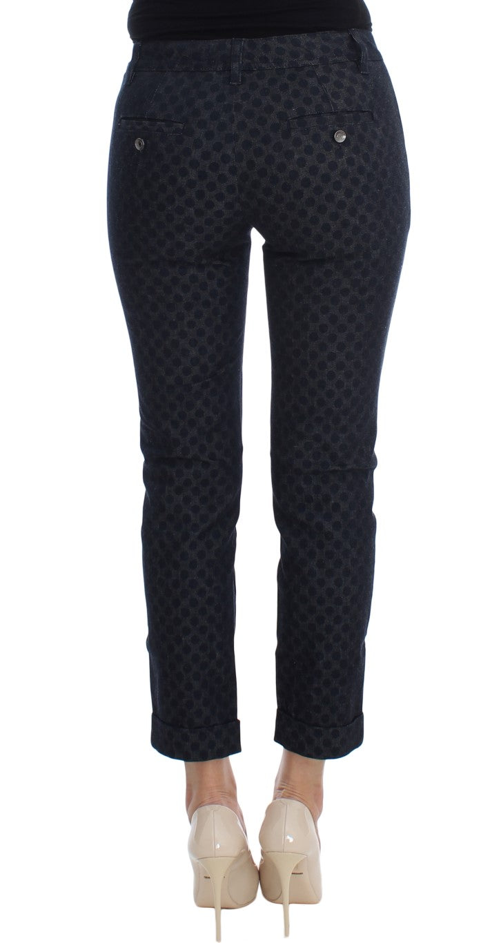 Dolce & Gabbana Polka Dotted Slim Capris Jeans | Regal Royce