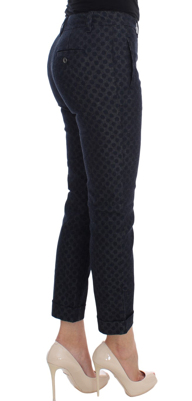 Dolce & Gabbana Polka Dotted Slim Capris Jeans | Regal Royce