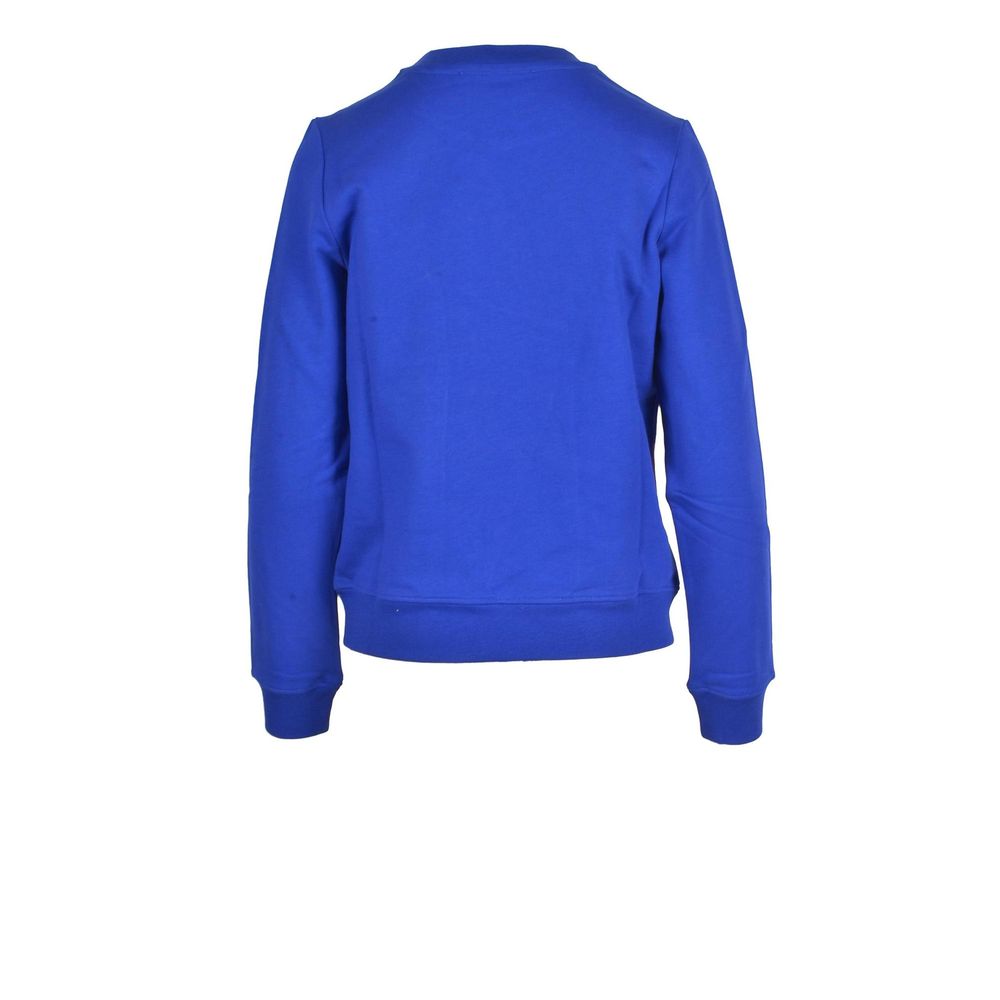 Love Moschino Blue Cotton Sweatshirt | Regal Royce