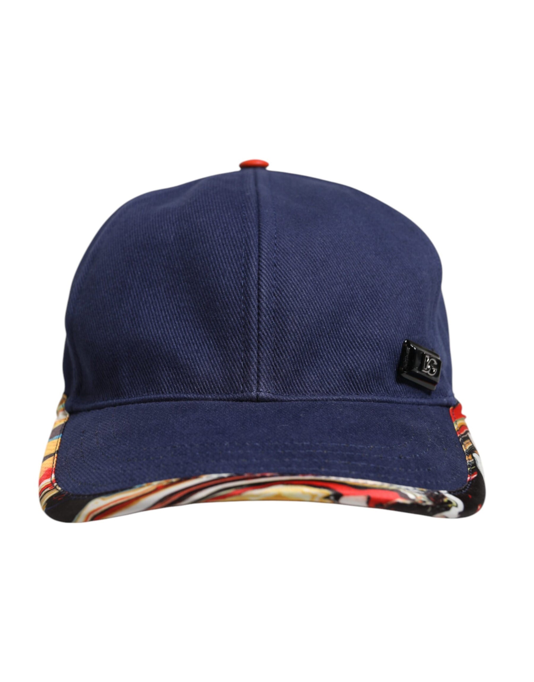 Dolce & Gabbana Blue Cotton 6 Panels Baseball Cap | Regal Royce