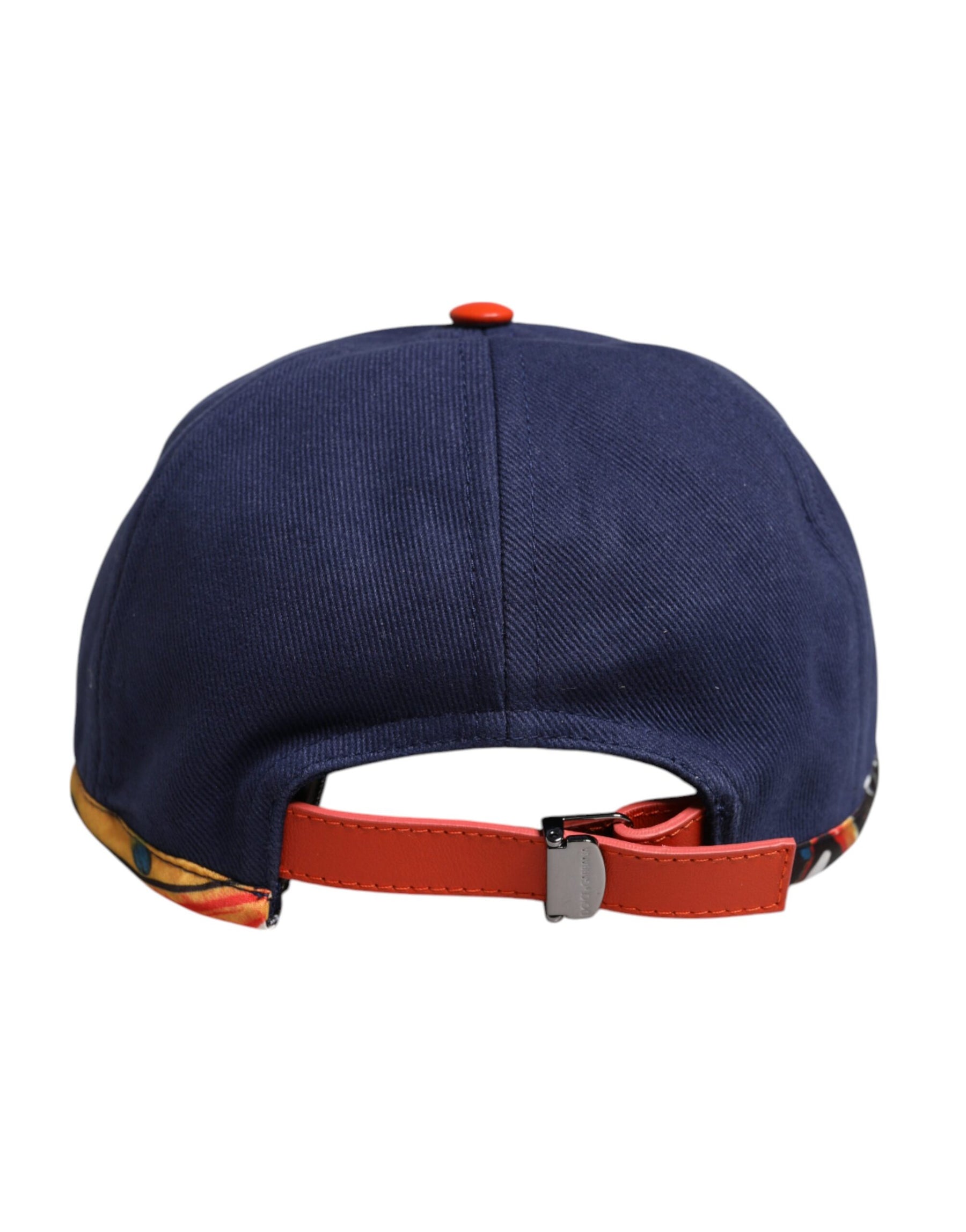 Dolce & Gabbana Blue Cotton 6 Panels Baseball Cap | Regal Royce
