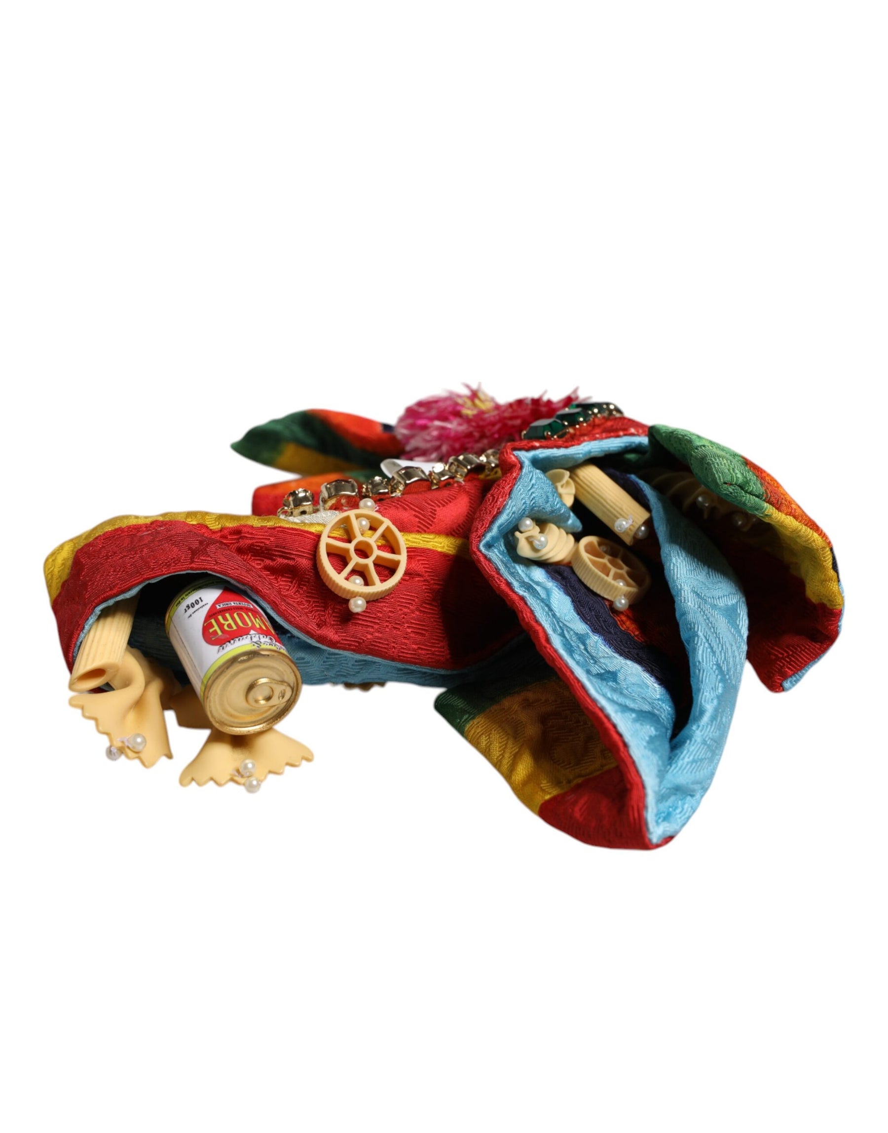 Dolce & Gabbana Multicolor Floral Crystal Embellished Diadem Headband | Regal Royce