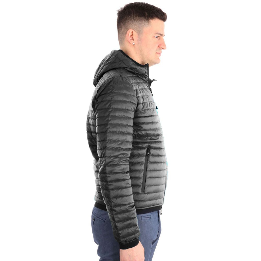 Refrigiwear Gray Nylon Men Jacket