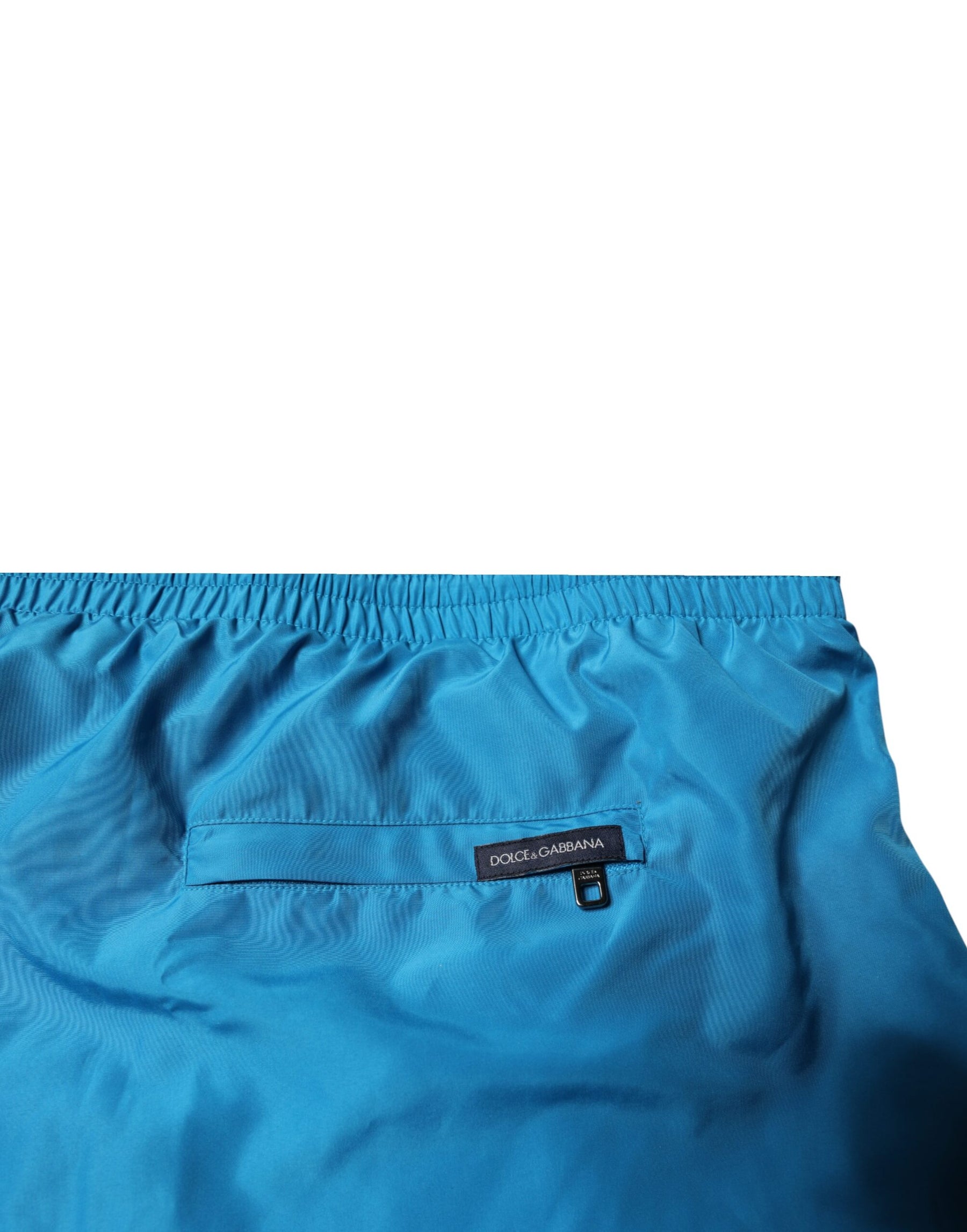 Dolce & Gabbana Turquoise Logo Beachwear Shorts 2Pc Swimwear | Regal Royce