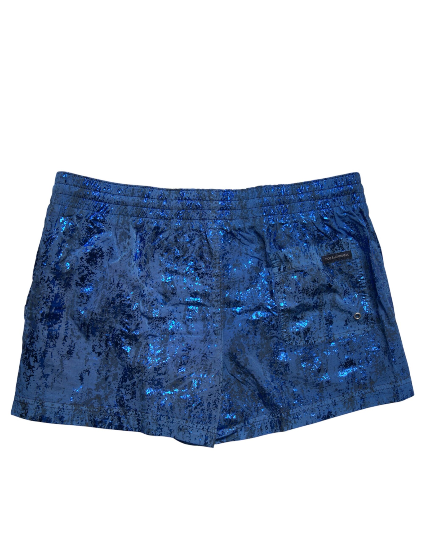 Dolce & Gabbana Blue Nylon Beachwear Swim Shorts 2Pc Swimwear | Regal Royce