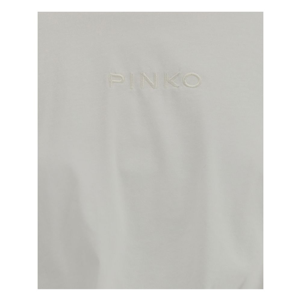 PINKO White Cotton T-Shirt | Regal Royce