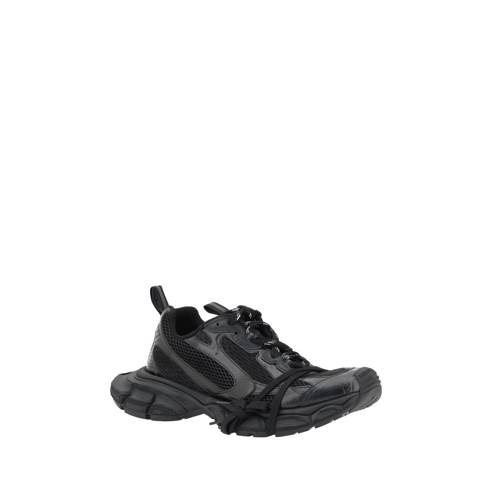Balenciaga Black Rubber Athletic Sneakers | Regal Royce