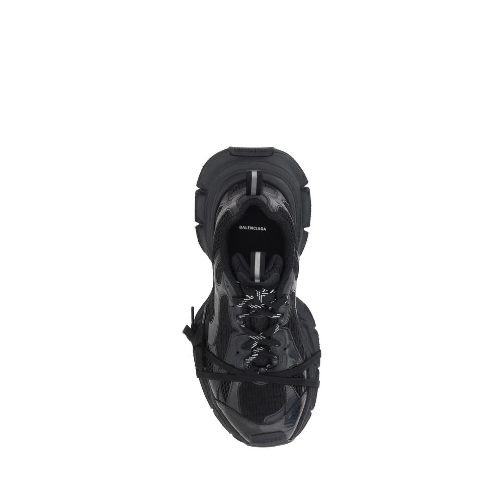 Balenciaga Black Rubber Athletic Sneakers | Regal Royce