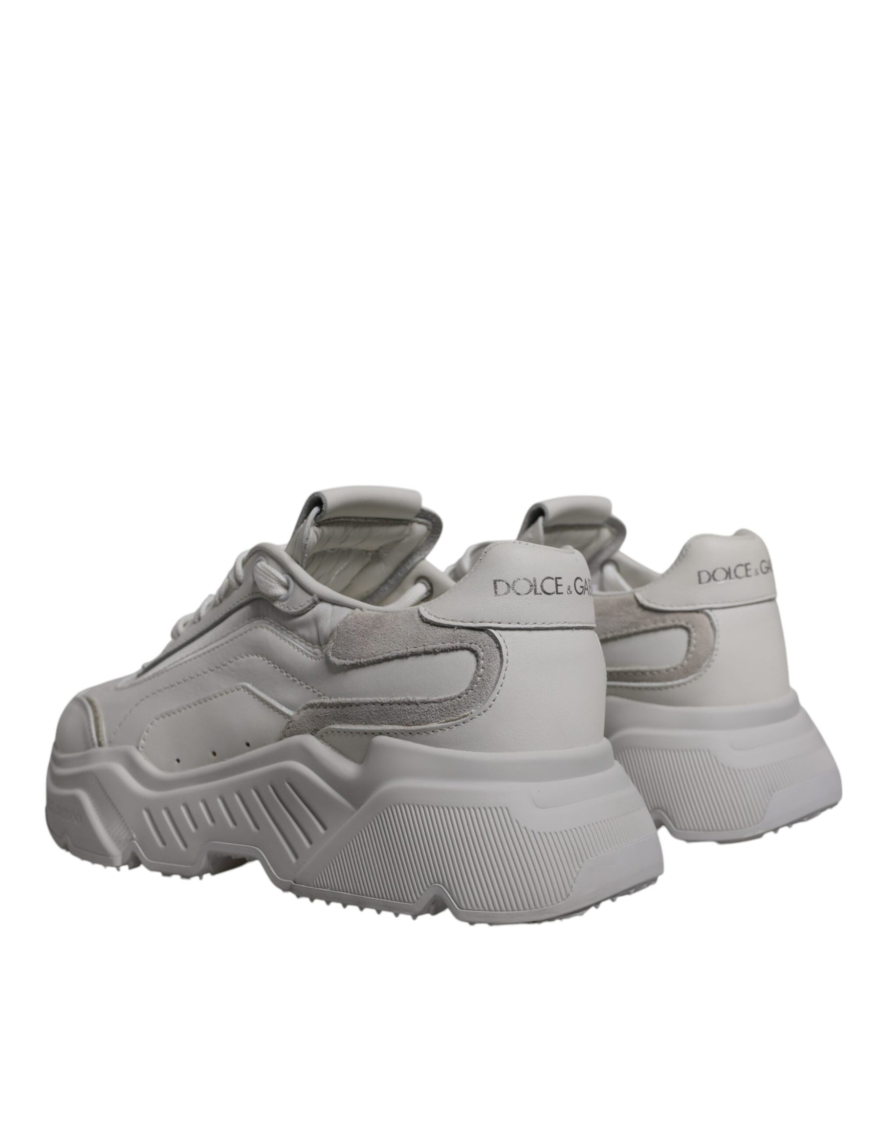 Dolce & Gabbana White Daymaster Low Top Sneakers Shoes | Regal Royce