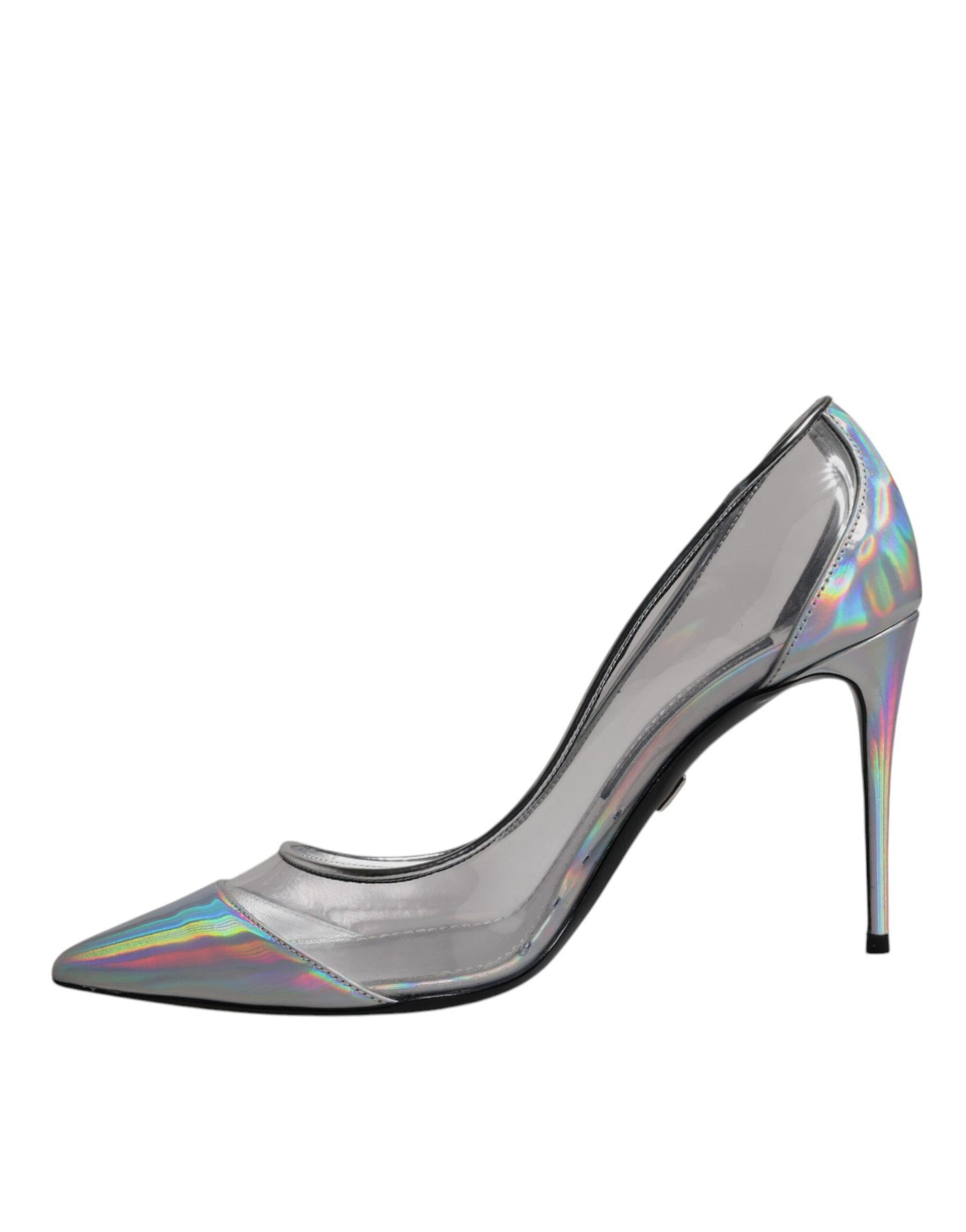 Dolce & Gabbana Multicolor Iridescent Pointed Toe Pumps Shoes | Regal Royce