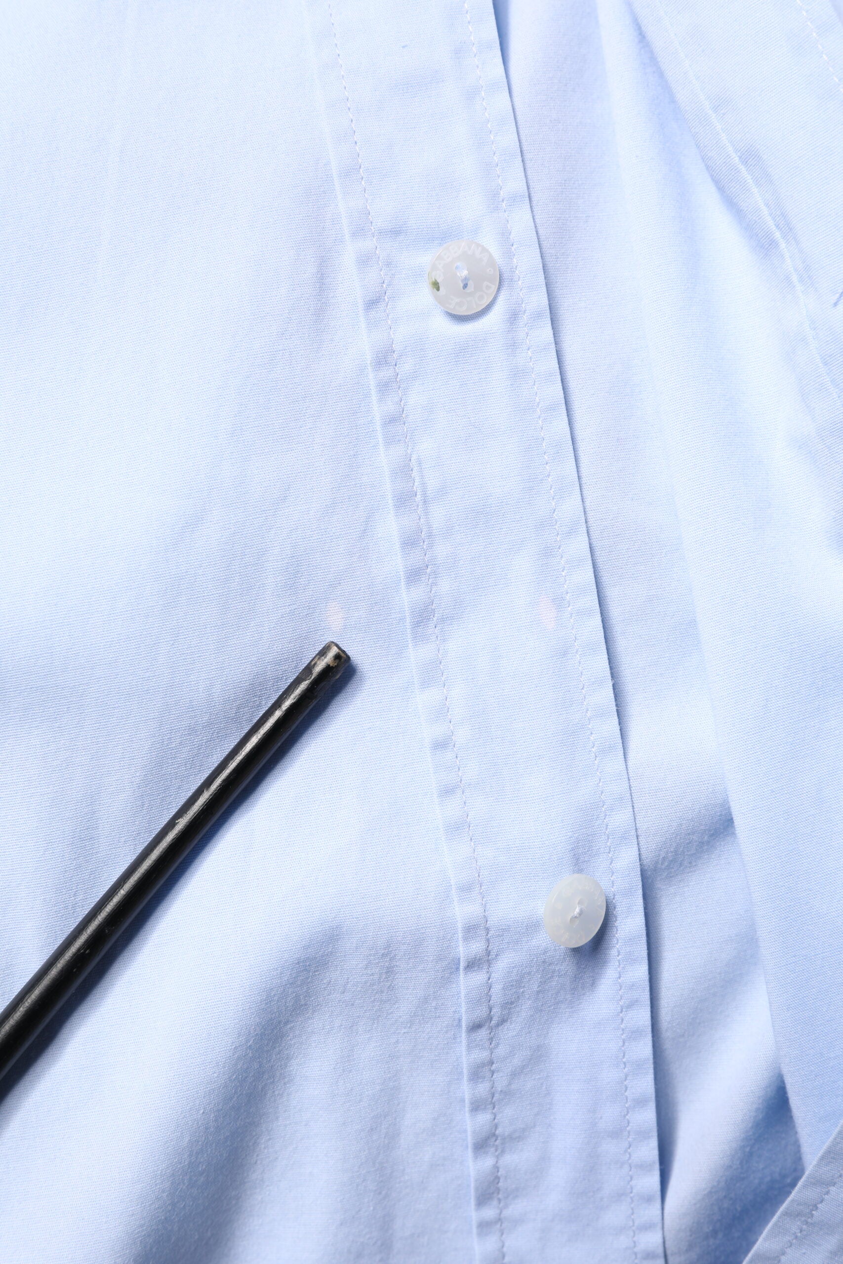 Dolce & Gabbana Light Blue Cotton MARTINI Formal Dress Shirt | Regal Royce
