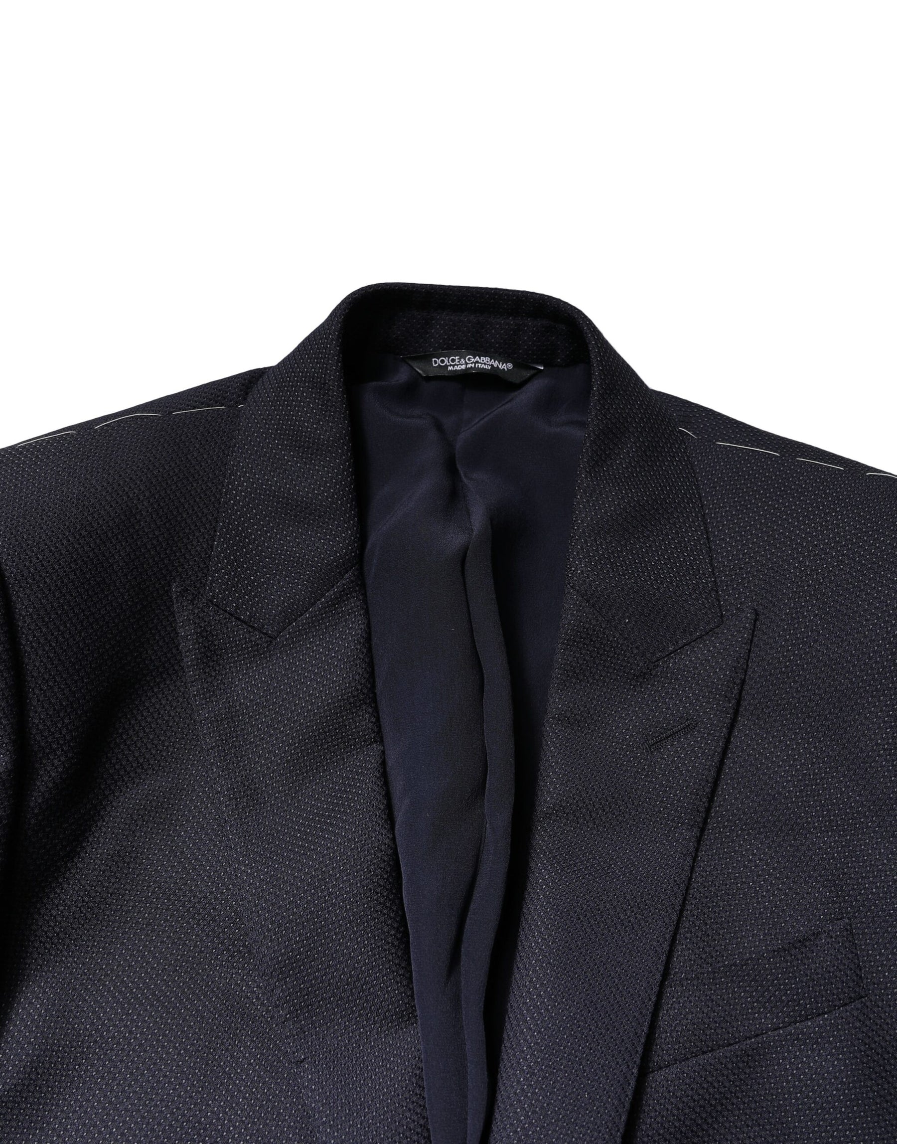 Dolce & Gabbana Black Fantasy MARTINI 3 Piece Formal Suit | Regal Royce