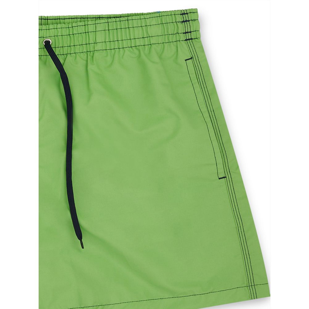 Malo Green Polyester Swim Shorts | Regal Royce