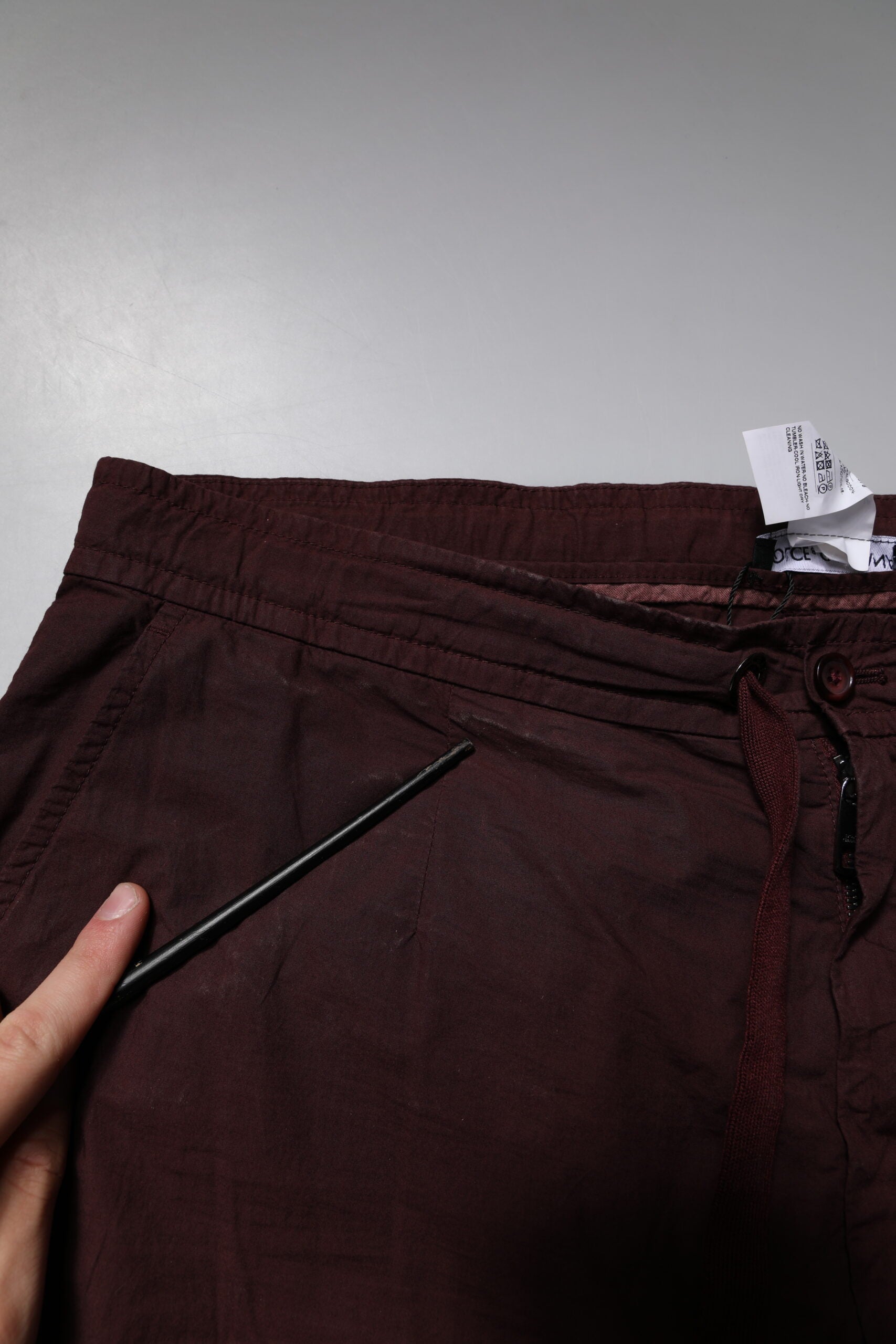 Dolce & Gabbana Maroon Cotton Cargo Jogger Sweatpants Pants | Regal Royce