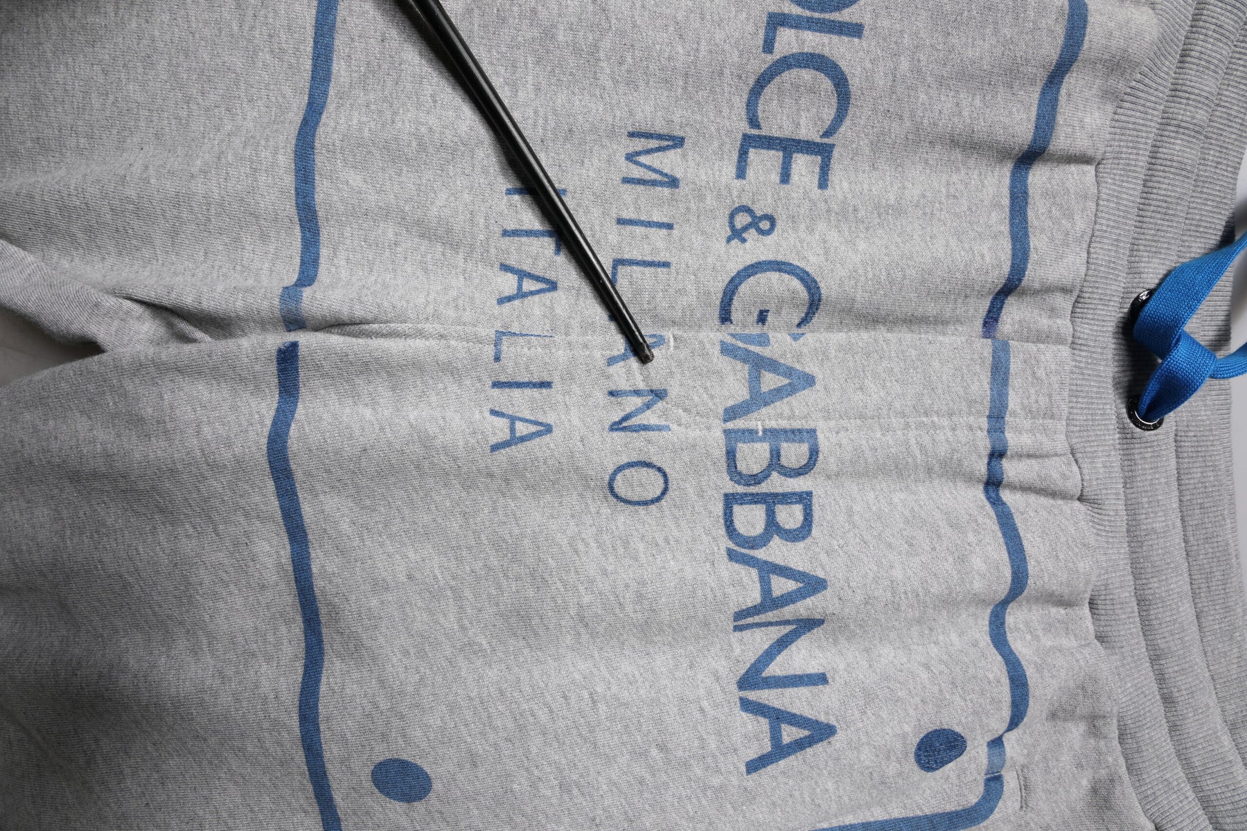 Dolce & Gabbana Gray Logo Cotton Men Jogger Sweatpants Pants | Regal Royce