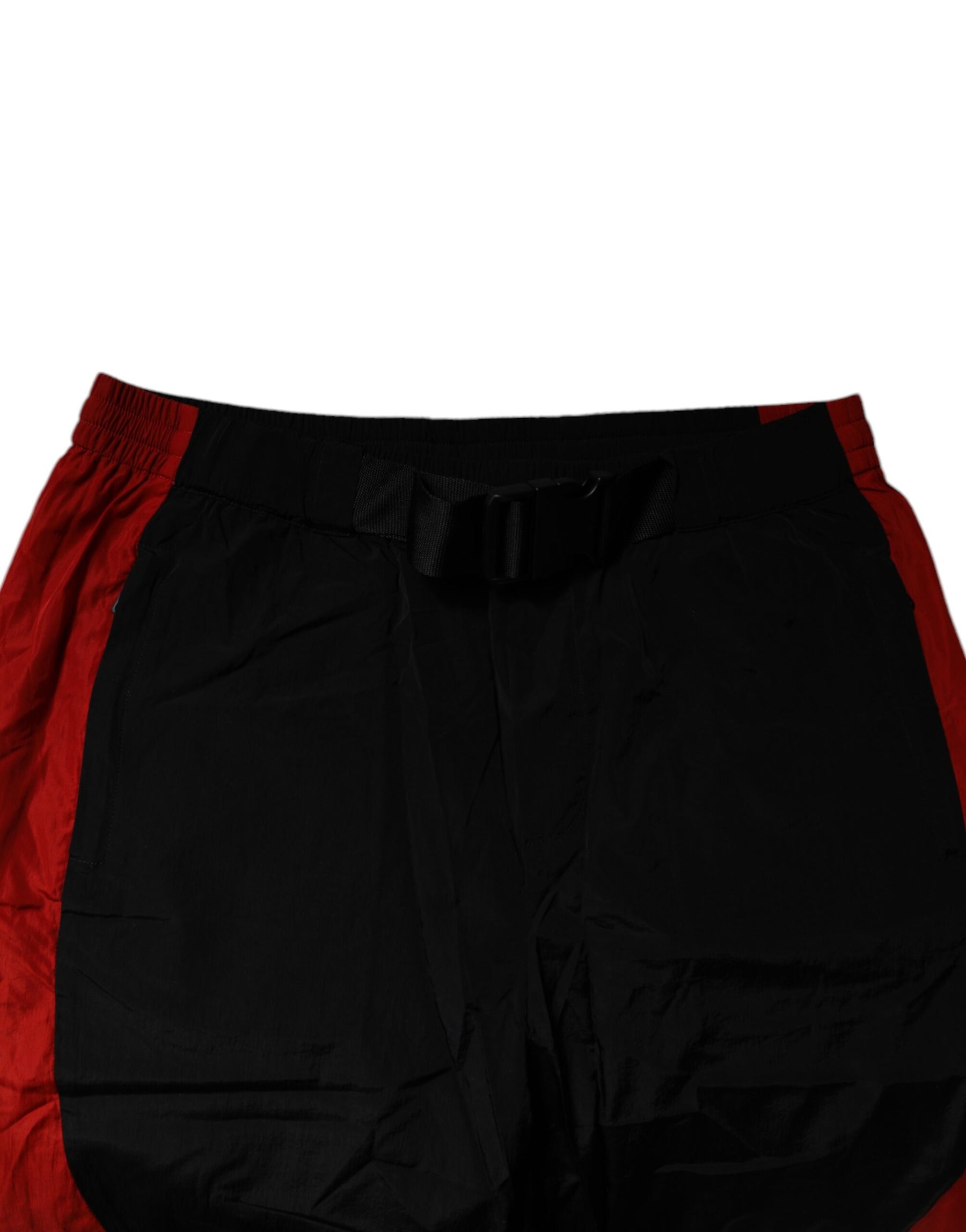 Dolce & Gabbana Black Red Leopard Jogger Sweatpants Pants | Regal Royce