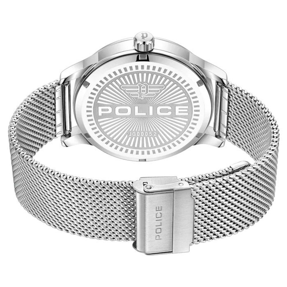 Police Gray Stainless Steel Dress Watch | Regal Royce