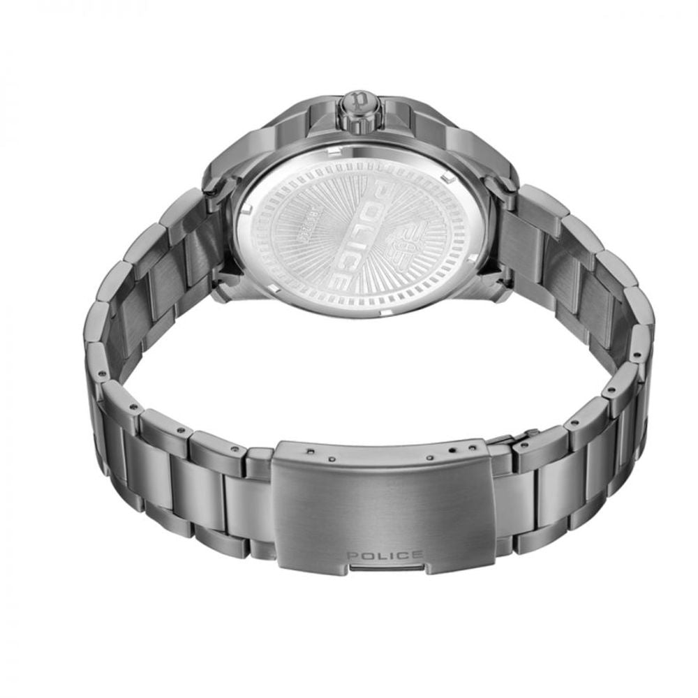 Police Gray Stainless Steel Dress Watch | Regal Royce