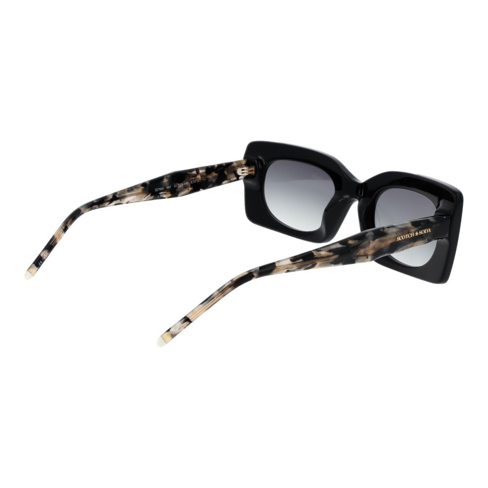 Scotch & Soda Black Acetate Sunglasses | Regal Royce