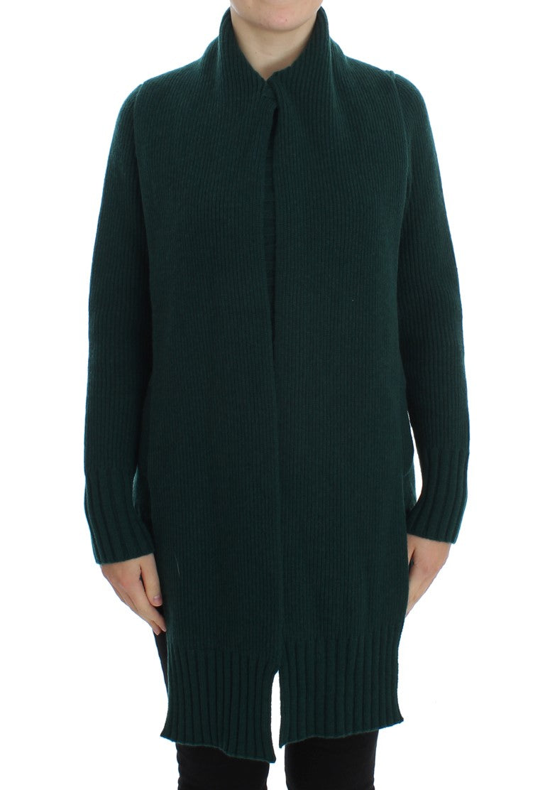 Dolce & Gabbana Green Knitted Cashmere Cardigan | Regal Royce