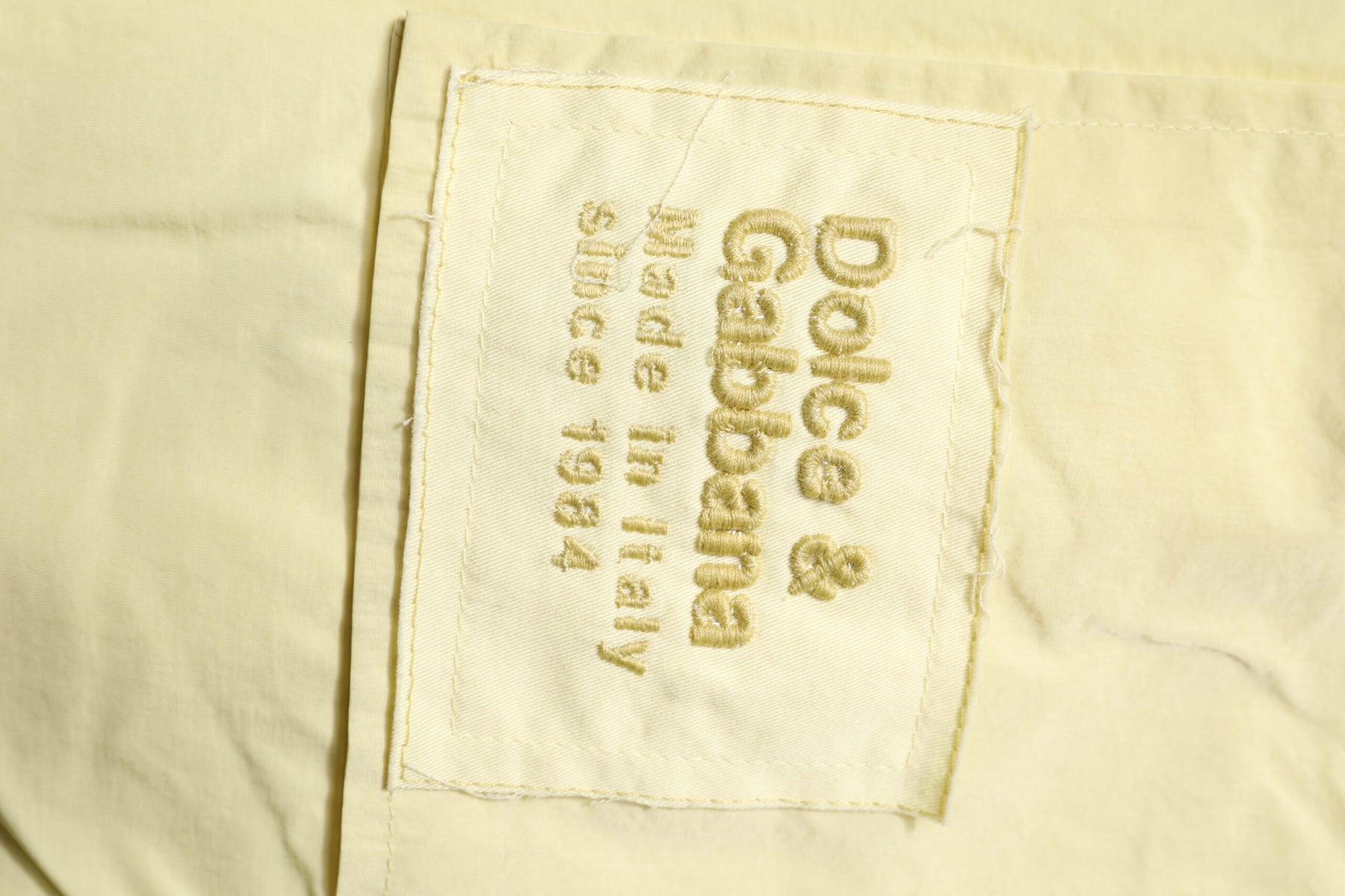 Dolce & Gabbana Yellow Nylon Cargo Chain Men Jogger Pants | Regal Royce