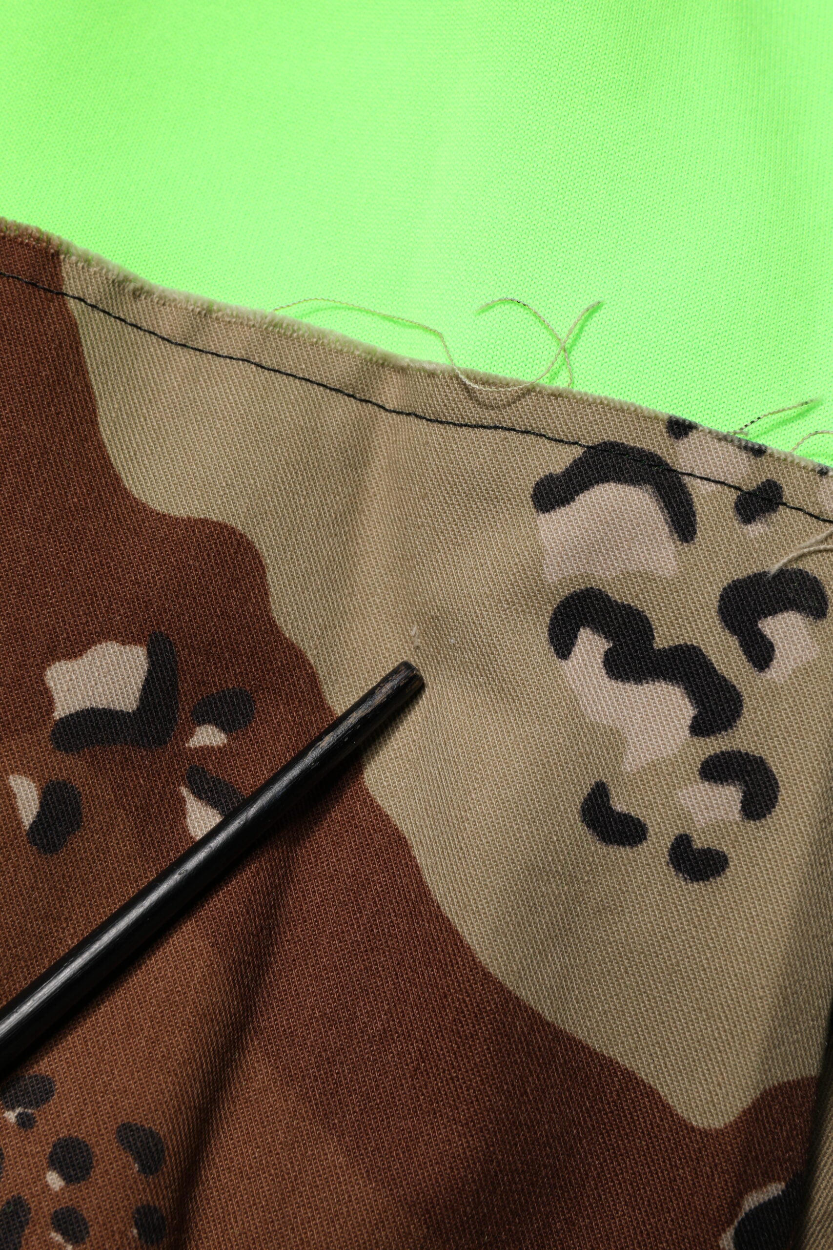 Dolce & Gabbana Green Patchwork Cargo Bermuda Shorts | Regal Royce