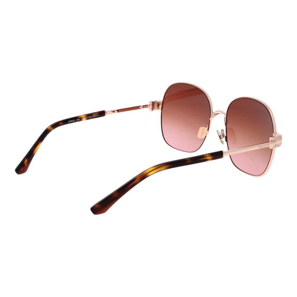 Sandro Rose Gold Acetate Sunglasses | Regal Royce
