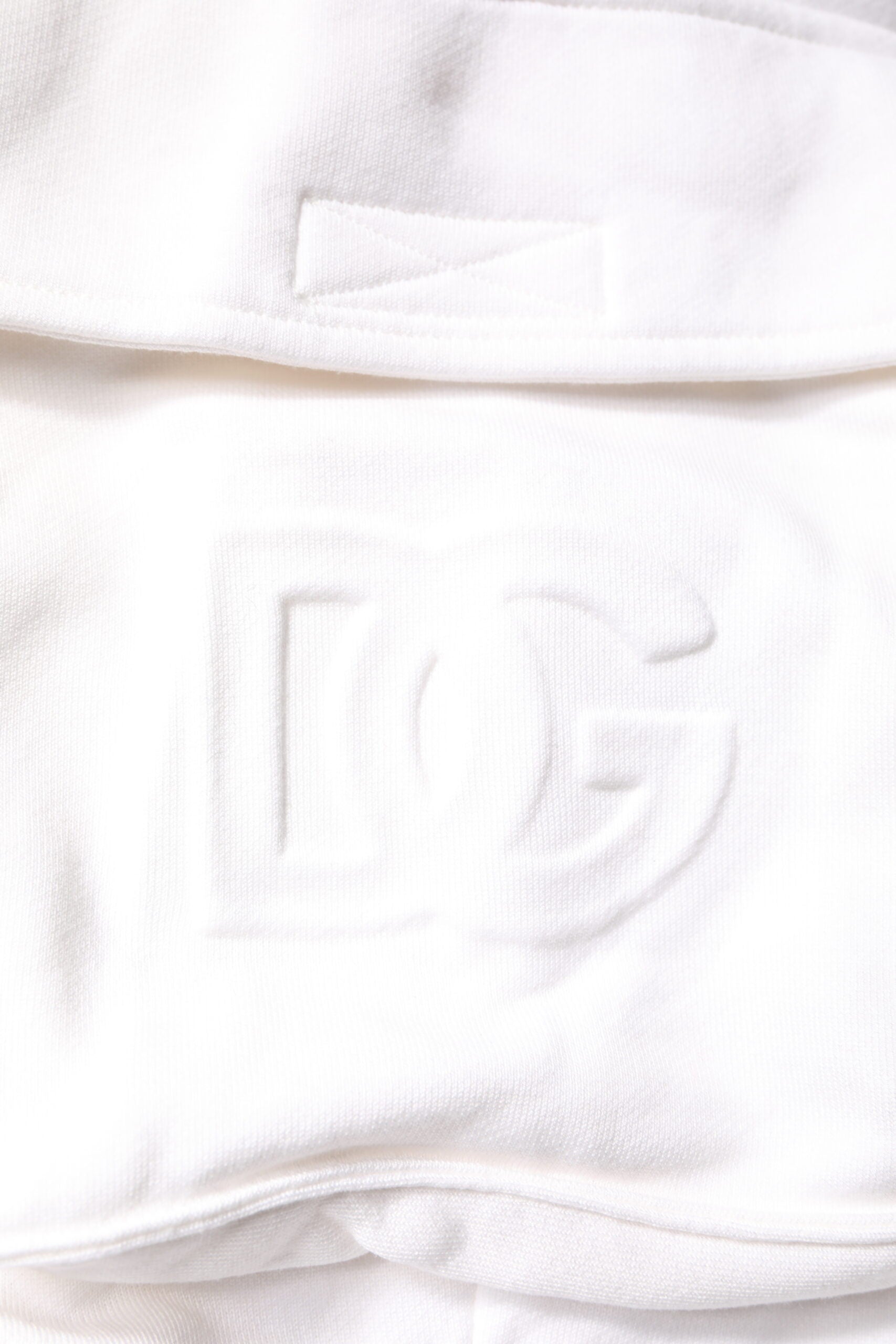 Dolce & Gabbana White Cotton Cargo Bermuda Sweatshorts Shorts | Regal Royce