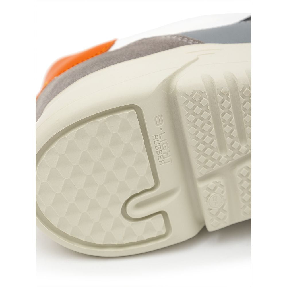 Axel Arigato Bicolor Fabric And Leather Athletic Sneakers | Regal Royce