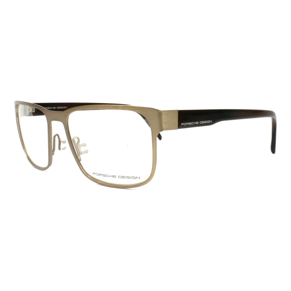 Porsche Gold Metal Glasses (Frames) | Regal Royce