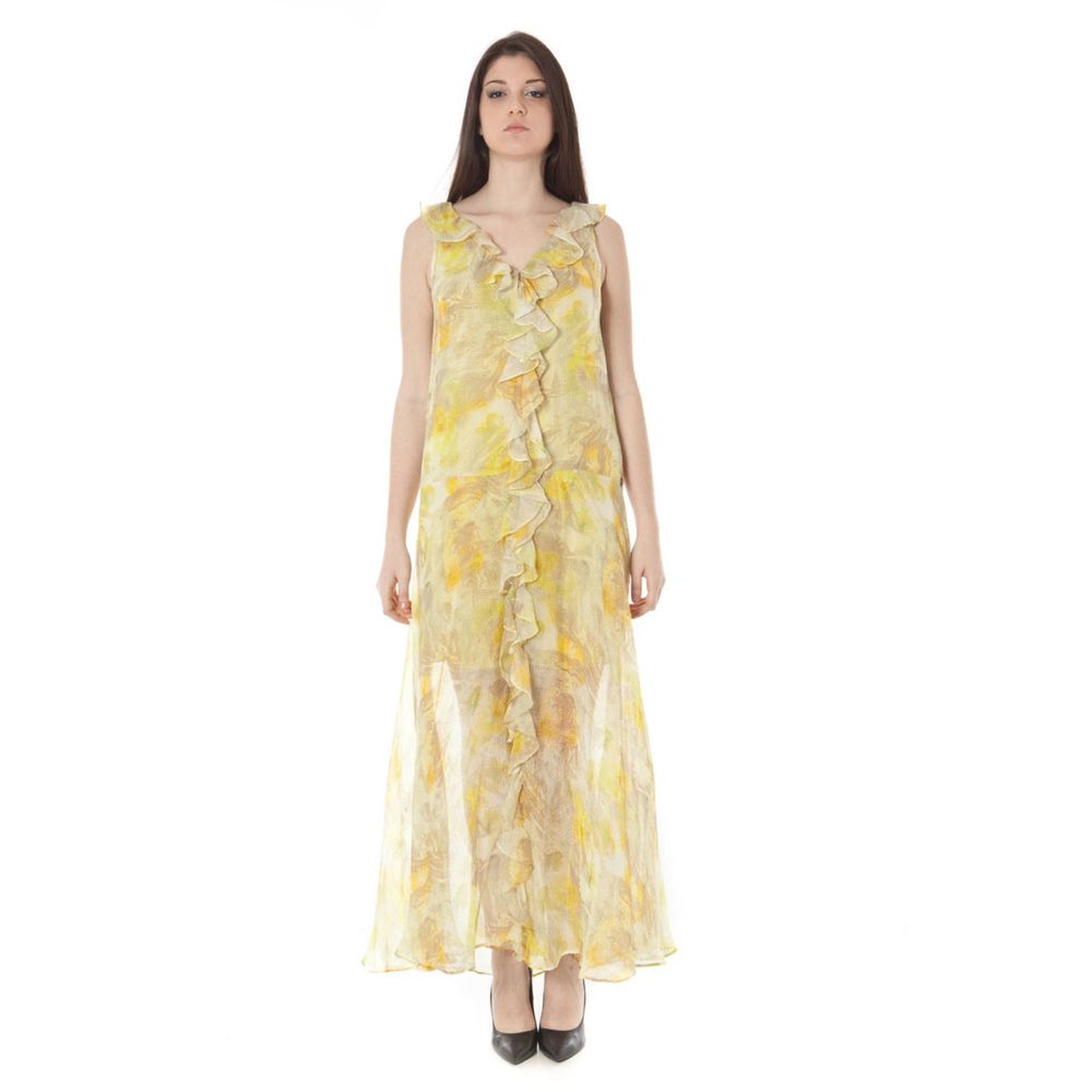 John Galliano Yellow Polyester Women's Dress | Regal Royce