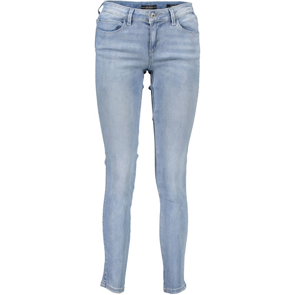 Guess Jeans Azzurro Cotton Women Jeans | Regal Royce