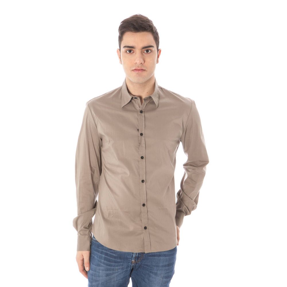 Costume National Green Cotton Shirt