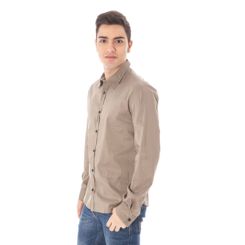 Costume National Green Cotton Shirt