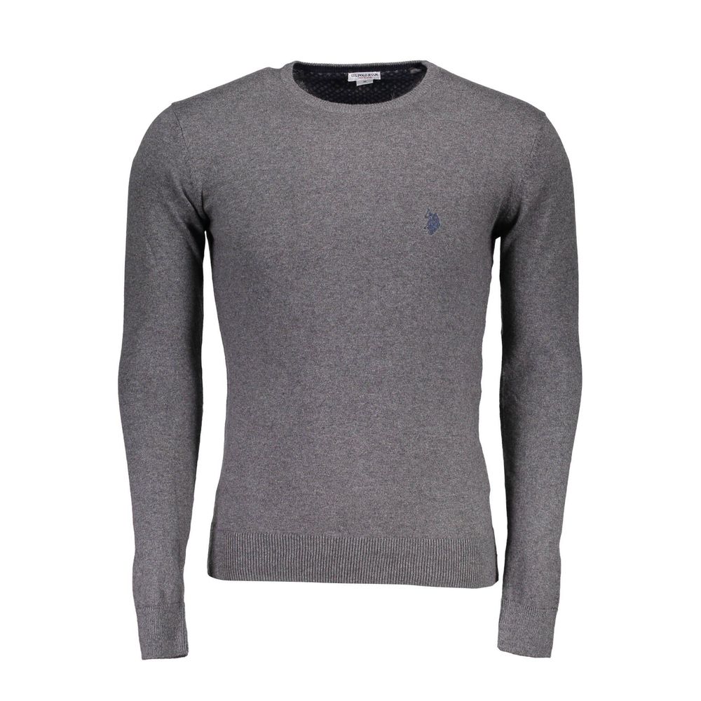 U.S. POLO ASSN. Gray Cotton Sweater