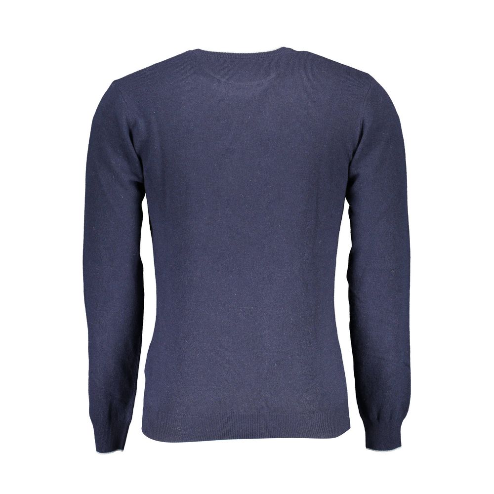 U.S. POLO ASSN. Blue Wool Men's Sweater | Regal Royce